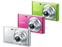 動作OK SONY Cyber-shot DSC-W320 ピンク デジカメ DSC-W320