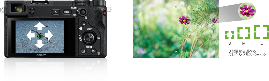 α6300 特長 : 決定的瞬間を逃さずものにするオートフォーカス