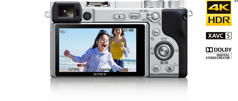 α6400 特長 : 高解像4K動画と多彩な動画機能/WEBカメラ対応 | デジタル