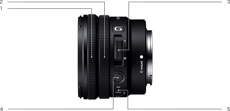 E PZ 10-20mm F4 G 特長 : その他の特長 | デジタル一眼カメラα