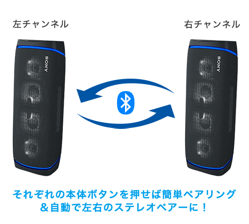 SONY SRS-XB43 ブラック SONY SRS-XB43 – e☆イヤホン