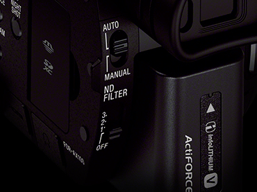 HDR-CX900 特長 : 豊富なマニュアル機能 | デジタルビデオカメラ