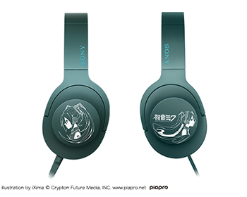 初音ミク」とコラボレーションしたステレオヘッドホン「h.ear on (MDR