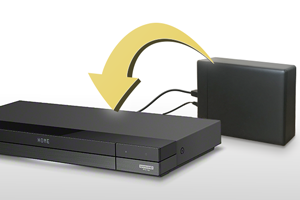 ハードディスクにダビングする方法 | ソニー