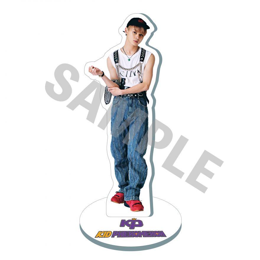 デビュー・シングル『Wheelie』、グッズ付きパッケージ アクリル