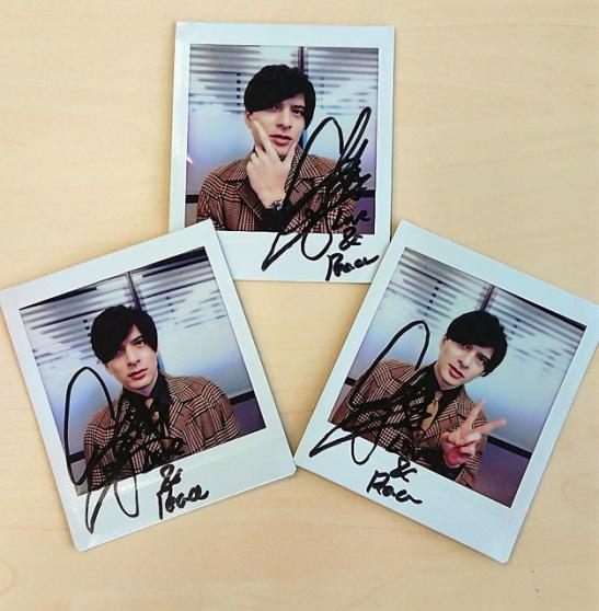 リリース記念！サイン入ポラロイドを3名様にプレゼント！ | 城田 優