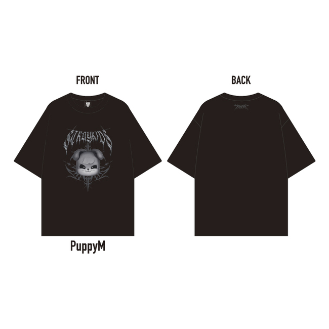 EVIL SKZOO T-SHIRT - World Tour 'dominATE'【PuppyM】・Stray Kids