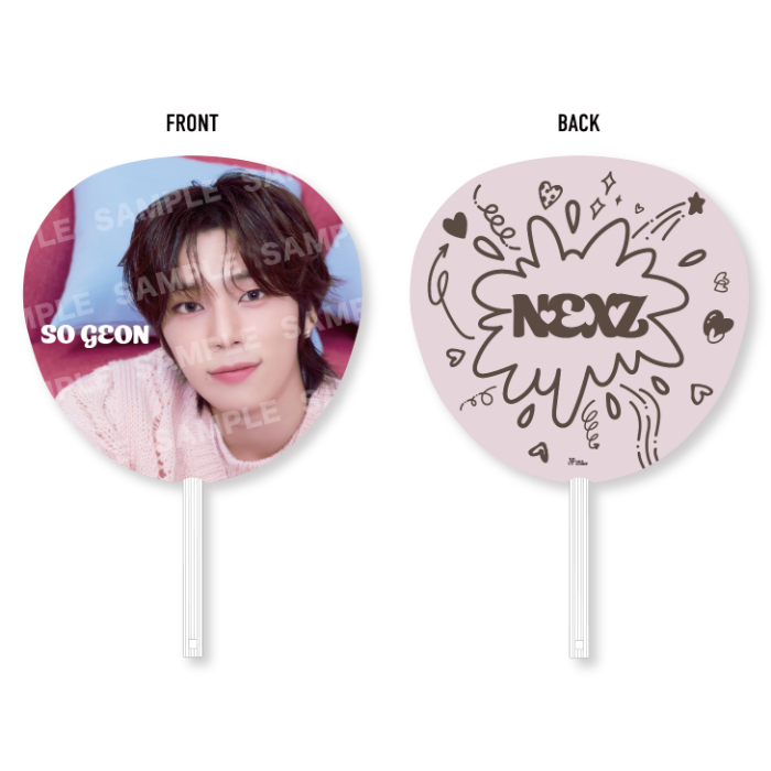 うちわ【SO GEON】・NEXZ | Sony Music Shop・CD・DVD・ﾌﾞﾙｰﾚｲ・ｱｰﾃｨｽﾄ