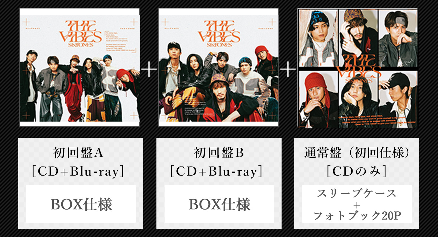 SixTONES 4th Album｢THE VIBES｣2024.1.10 Release!!