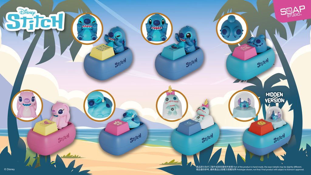 単品販売)リロ&スティッチ スティッチ キーキャップ ブラインド