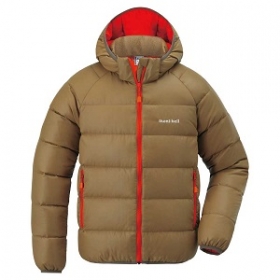 montbell/モンベル/ネージュダウンパーカ Kid's ブラウンサンドの