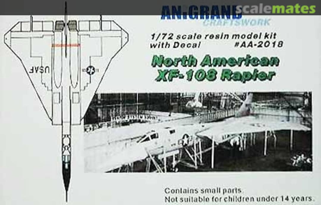 North American XF-108 Rapier, Anigrand Craftswork AA-2018 (2003)