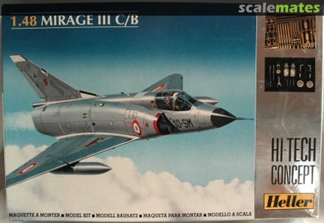 Mirage III C/B, Heller 80540 (1992)