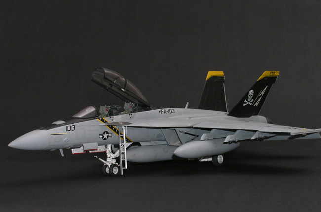 Hasegawa F/A-18F Super Hornet 1:48 - build review - Scale