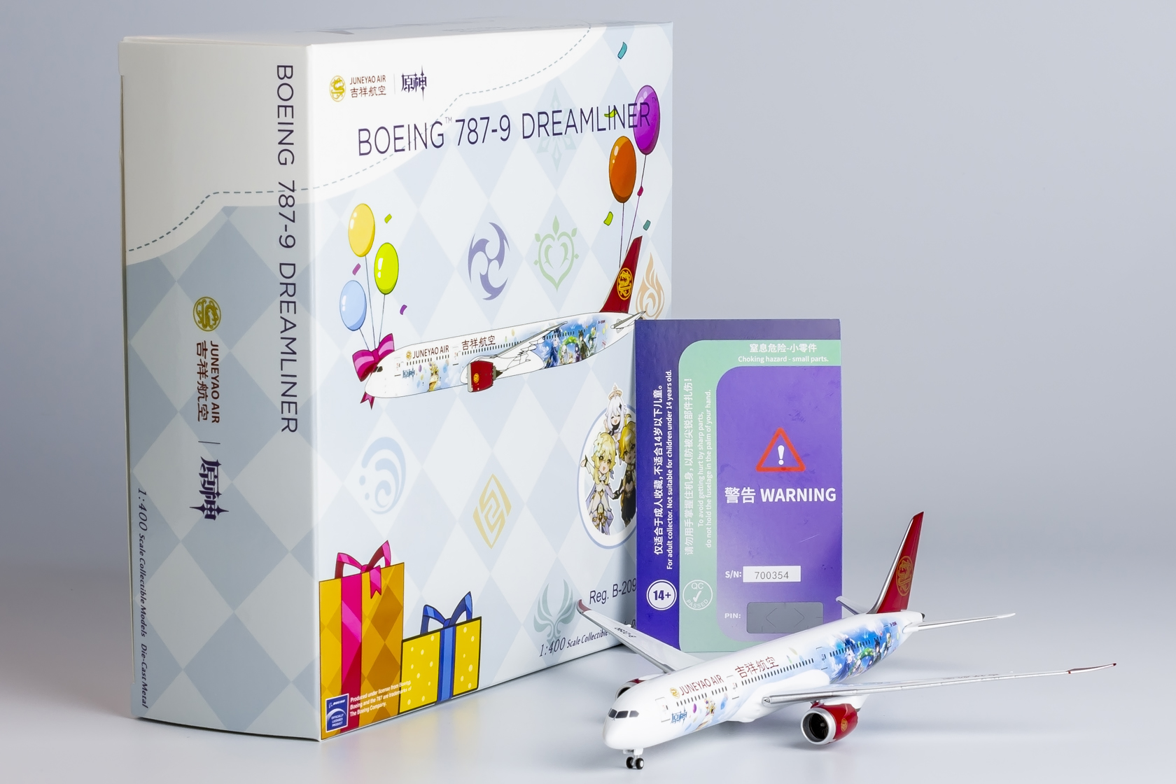 ScaleModelStore.com :: NG Lite 1:400 - DKH006 - Juneyao Airlines