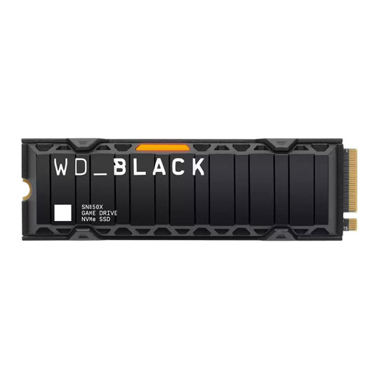 WD Black SN850X 1TB M.2 PCIe 4.0 Gen4 x4 NVMe SSD with Heatsink