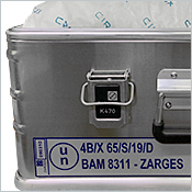 アルミボックスK470 ZRGS シリーズ｜輸送ケース／ラックケース｜摂津