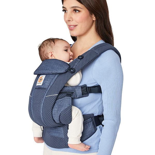 ErgoBabyCarrier オムニ ブリーズ SG ヘザードデニムブルー【OMNI Breeze】
