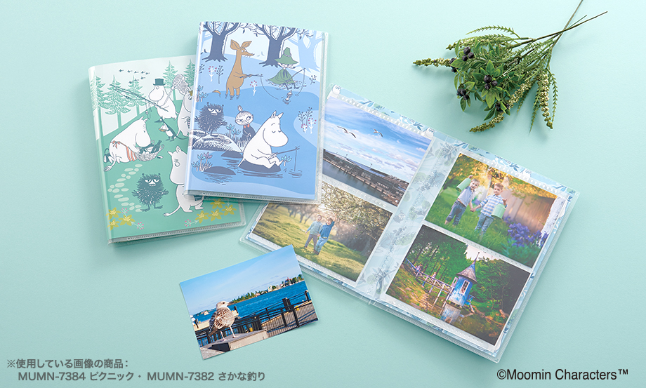 ムーミン×finn' リバーシブルアルバム（パックン）〈高透明