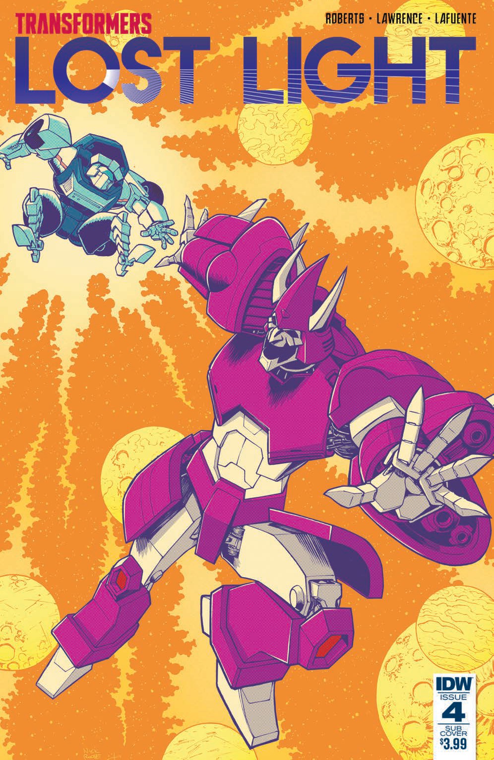 IDW Transformers: Lost Light #4 Variant Cover by E.J. Su