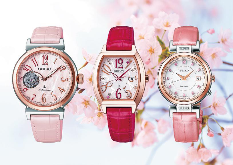 SAKURA Blooming 2017 限定モデル セイコー レディスブランドから日本
