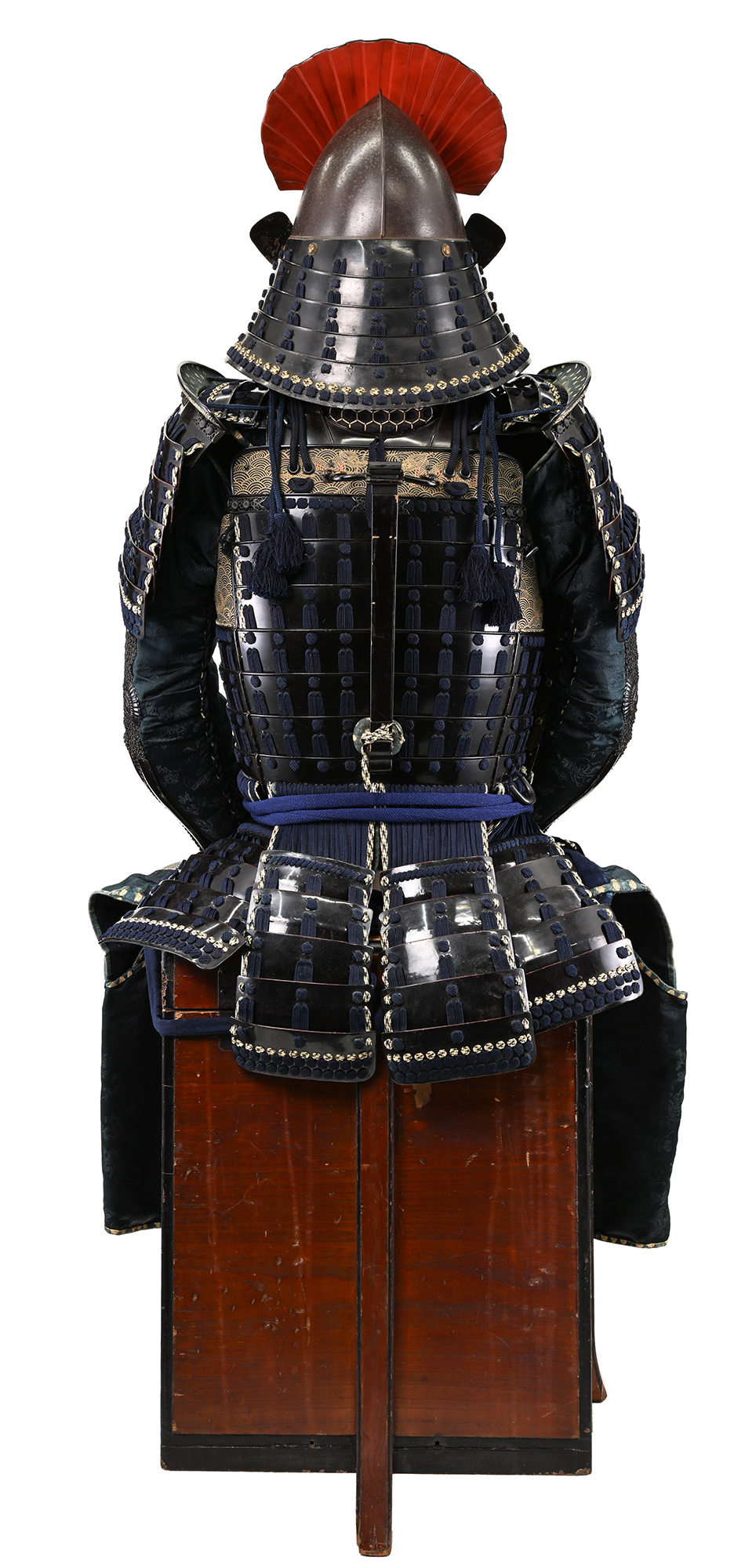 甲冑/鎧 鉄黒漆塗紺糸素懸威五枚胴具足(BU-070623)｜刀・日本刀の販売