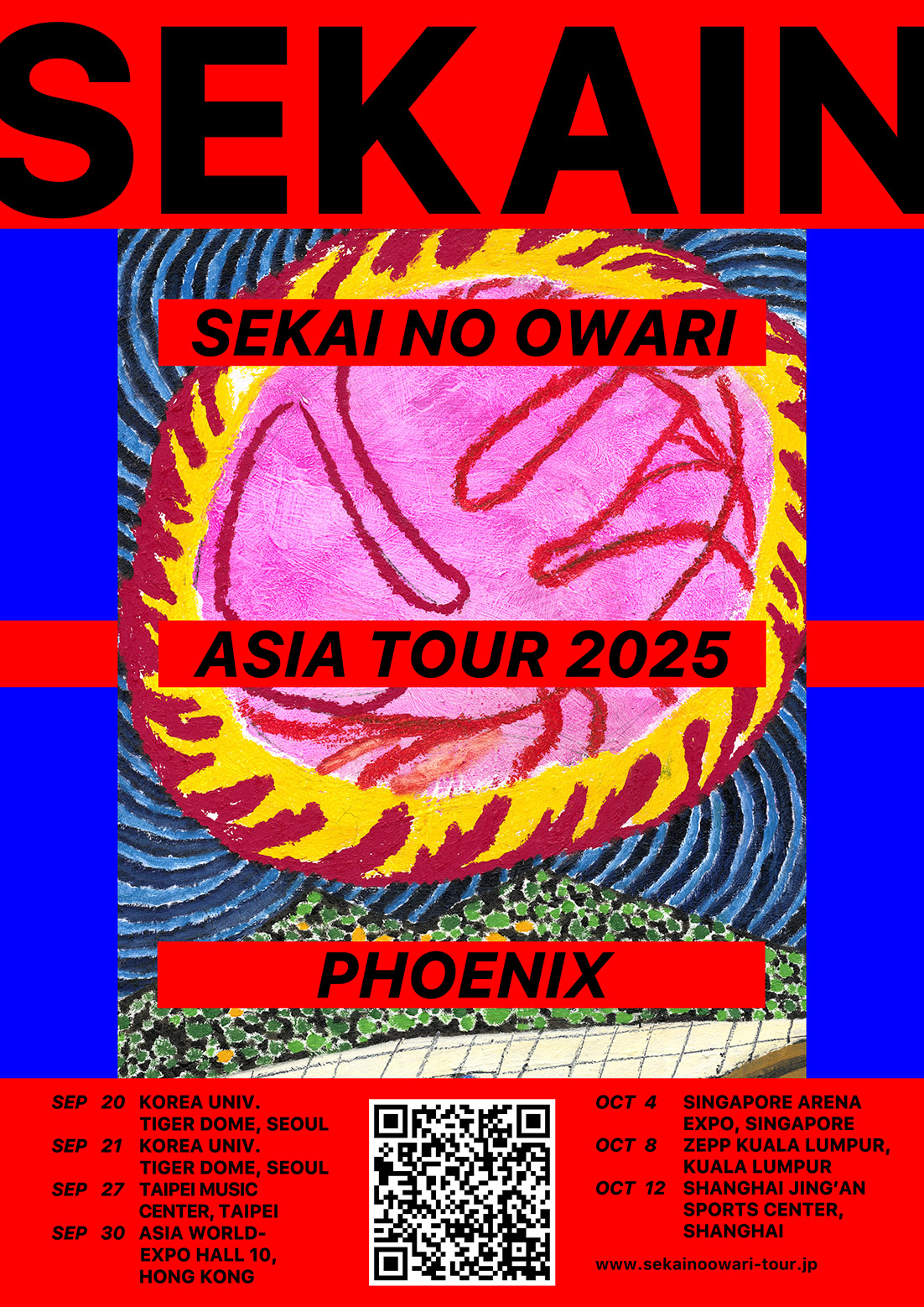 SEKAI NO OWARI ASIA TOUR 2025「Phoenix」