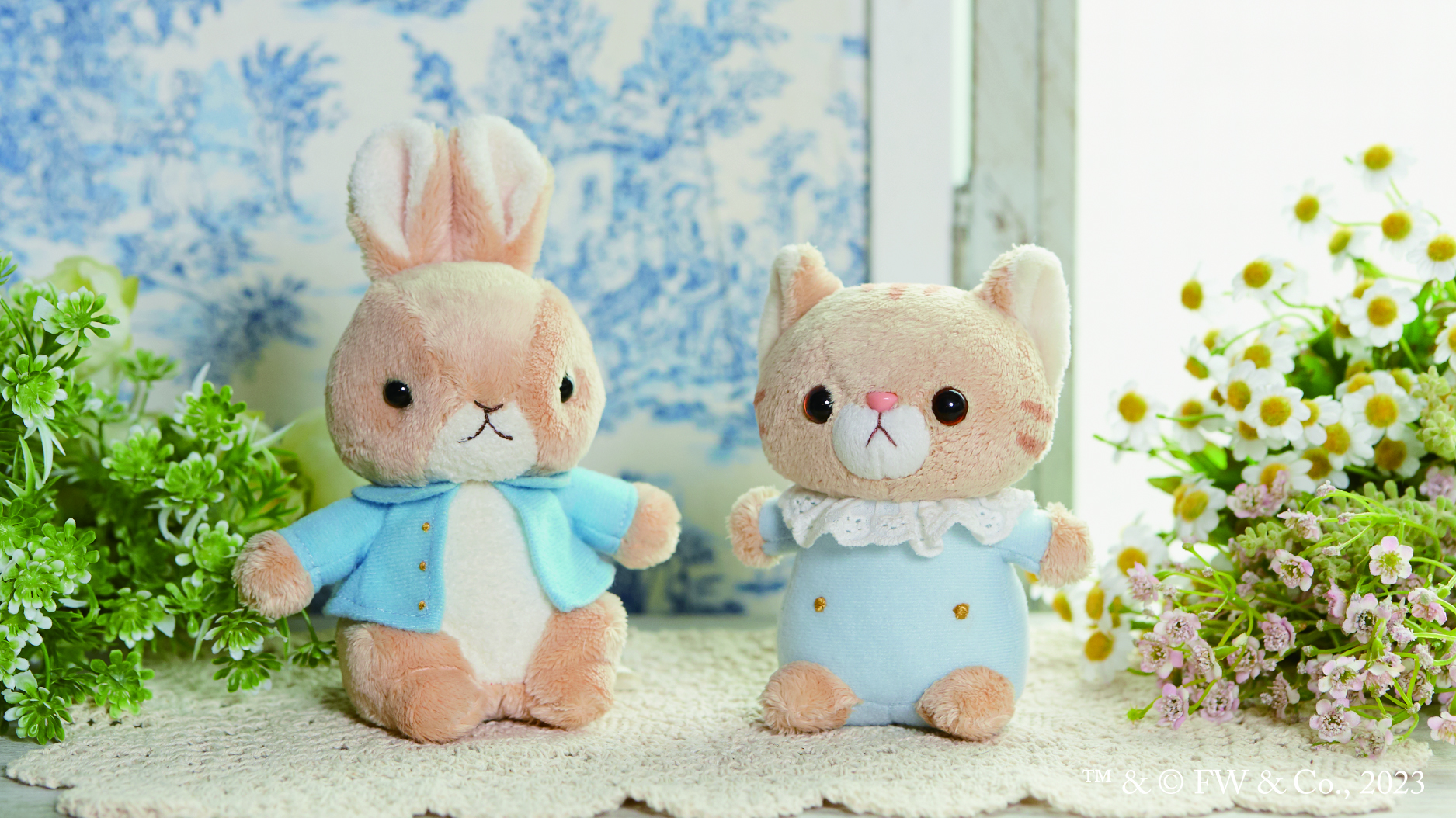 ピーターラビット】こねこのトム 手のひらぬいぐるみ | ぬいぐるみの