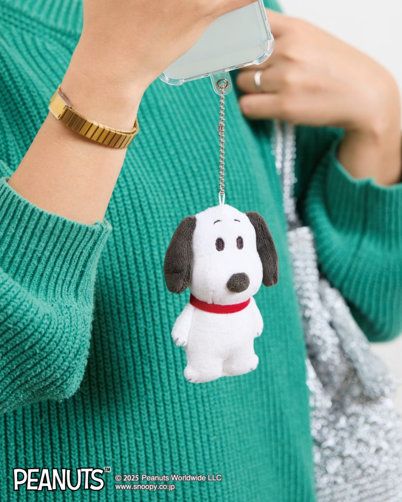 ピーナッツ】フラットマスコット スヌーピー/ウッドストック