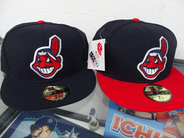インディアンス】今はもう廃盤の大人気ワフー酋長デザインのキャップが