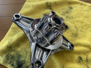 ダックス・シャリー】ディスクハブの加工とブレーキロータースペーサー