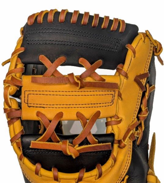 センスポ】久保田スラッガー 軟式ファーストミット 733型 ブラック×タン