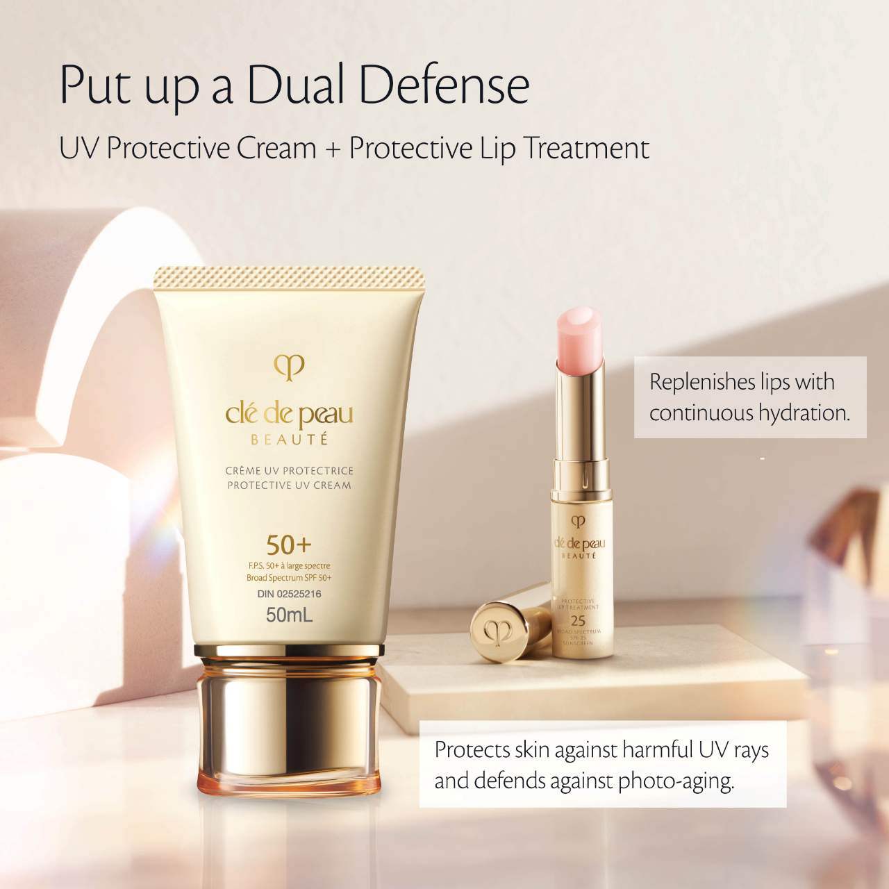 Protective UV Cream SPF 50+ - Clé de Peau Beauté | Sephora