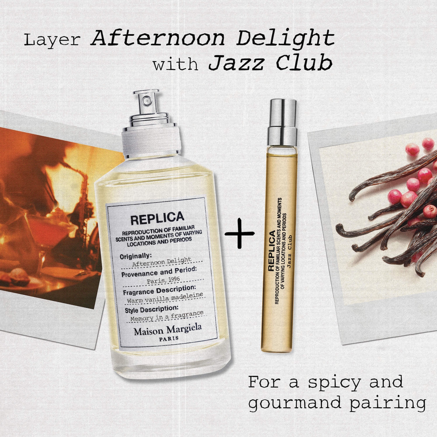 REPLICA' Afternoon Delight Eau de Toilette with Vanilla