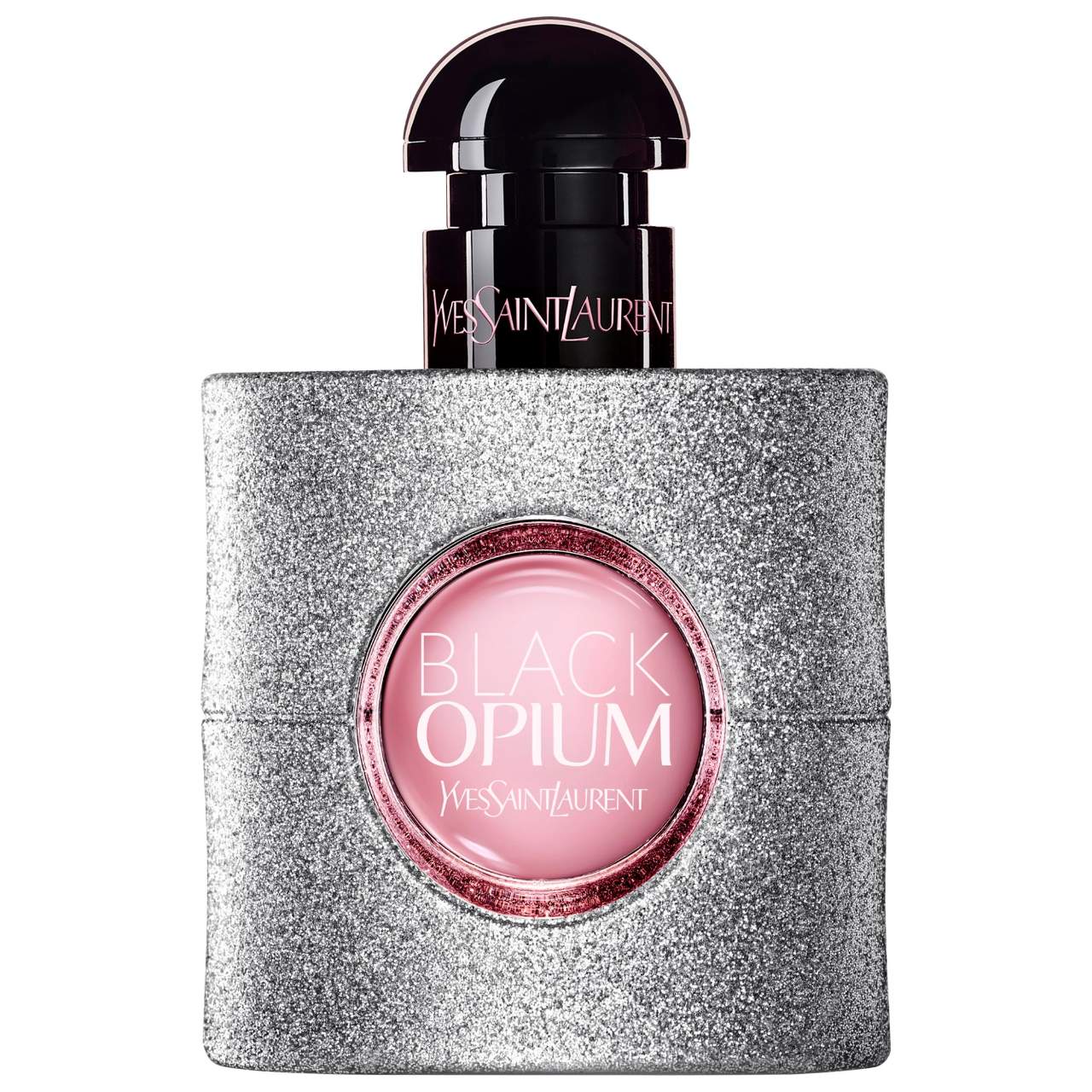 Black Opium Eau de Parfum Glitter with Marshmallow & Coffee - Yves