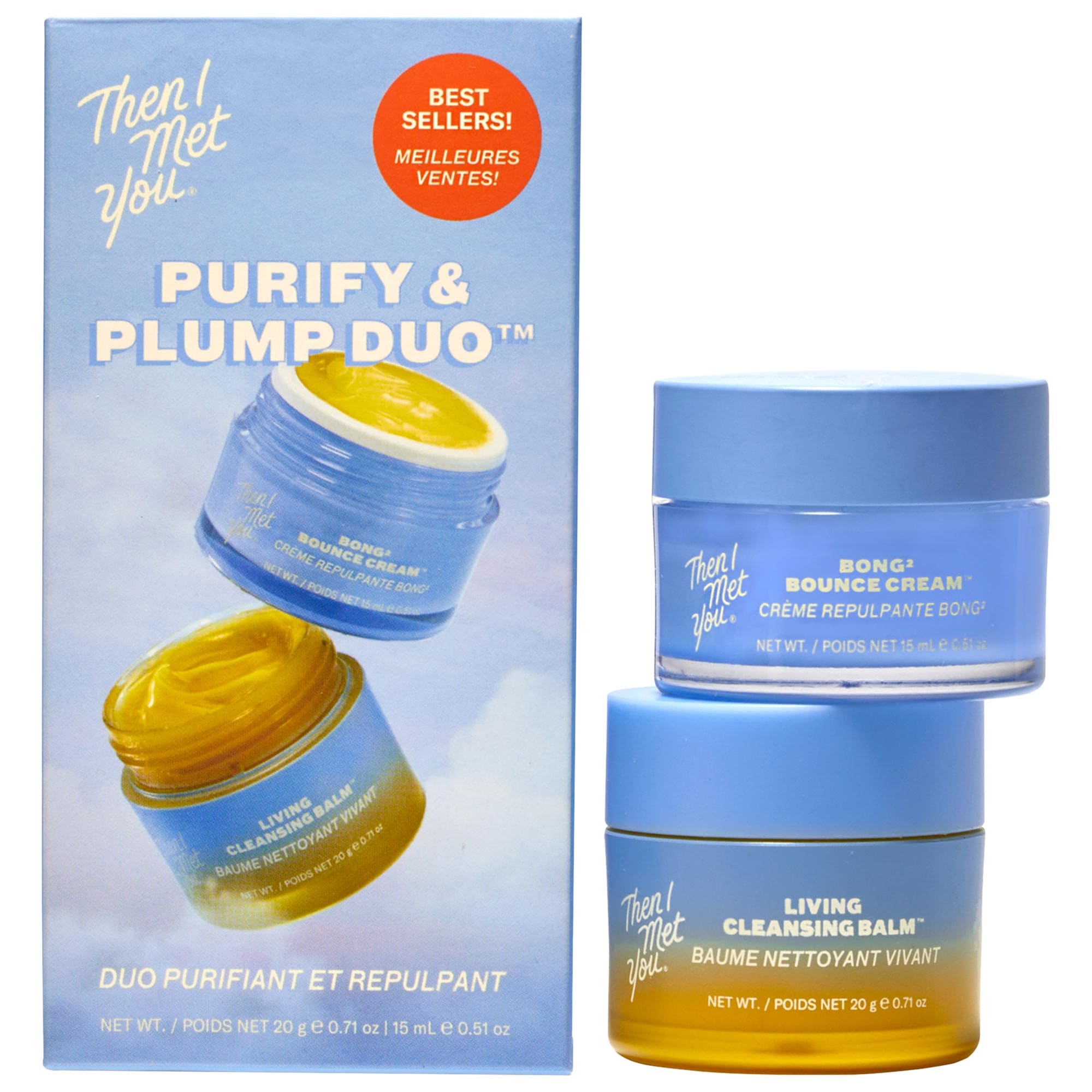 Purify & Plump Duo Set - Travel Size Oil Cleansing Balm and