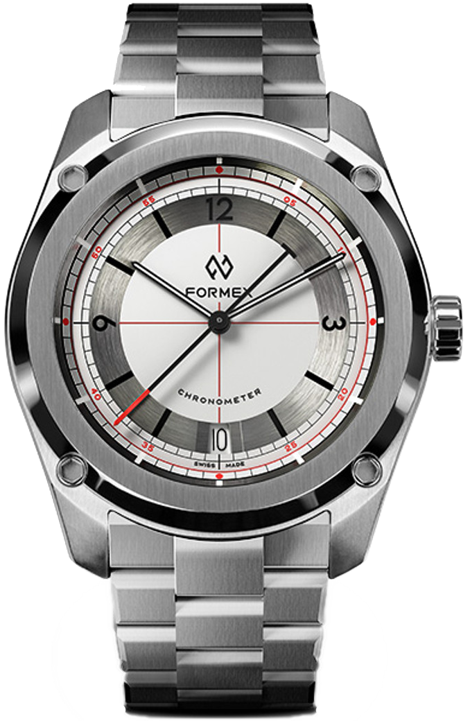 Formex x W&W Essence ThirtyNine Sector White - SeriousWatches.com