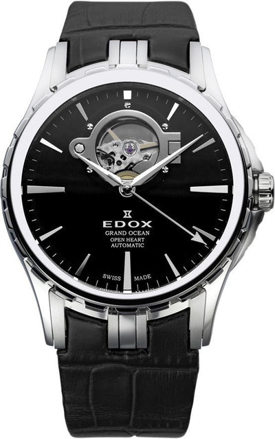 Edox Grand Ocean Open Heart Automatic 85008 3 NIN - SeriousWatches.com