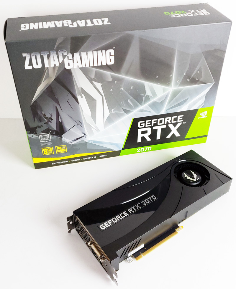 ZOTAC GeForce RTX 2070 Blower Style NVIDIA GPU Review