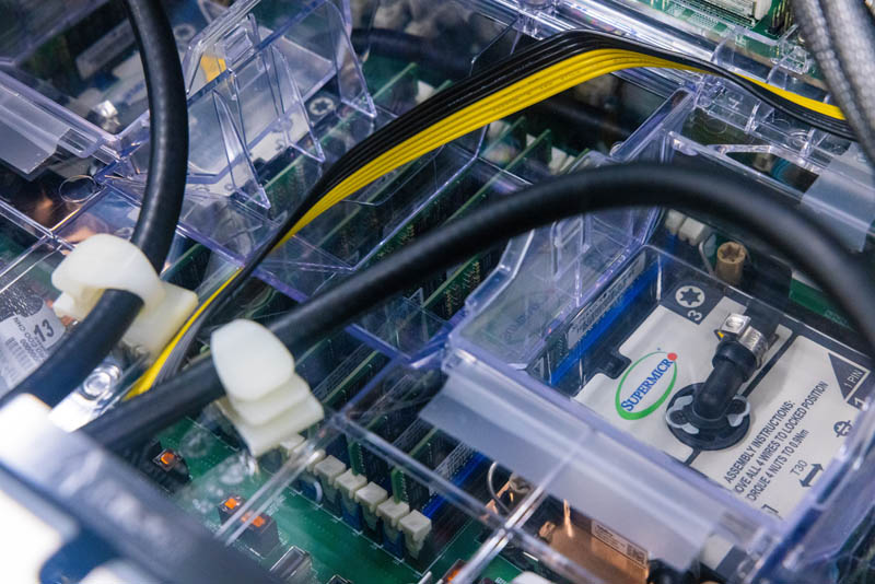 A Look at the Liquid Cooled Supermicro SYS-821GE-TNHR 8x NVIDIA