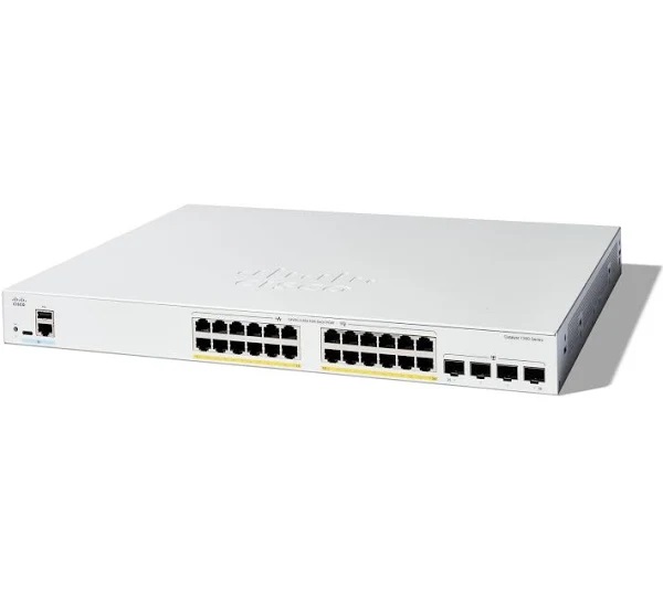 Cisco Catalyst WS-C3850-24P-E Managed L3 Switch 24 PoE+ Ethernet Ports