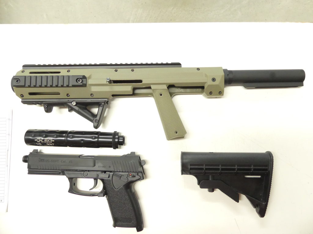 □SAATカスタムブログ□マルイ SOCOM Mk23カービンカスタム