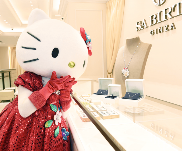 SA BIRTH GINZA」×「ハローキティ」コラボジュエリー 11 月 21 日(木