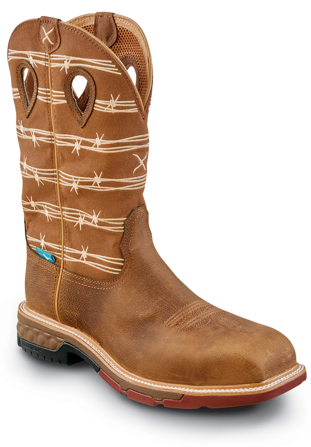 TWSMUMXBNW01 Twisted X Men's Comp Toe EH WP Slip Resistant Pull On