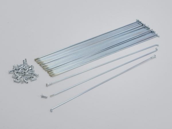 スポーク&鉄ニップルセット #13 × 242mm (72本入り) ｜パーツ・用品