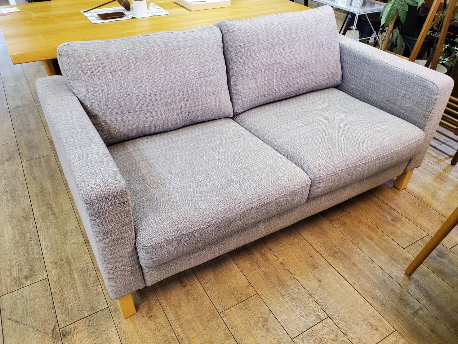 ☆モデルルーム展示品 IKEA イケア 2シーターソファ KARLSTAD カルルス