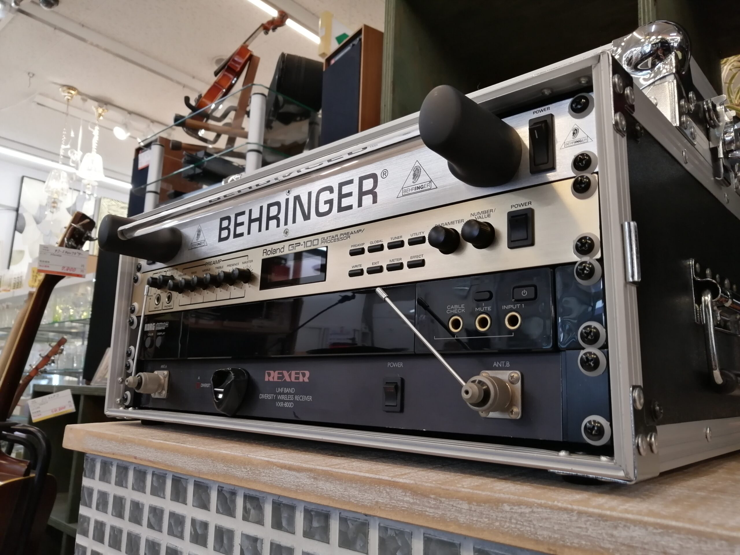 ギターエフェクターセット ラックケース付き 買取しました！ | 愛知と