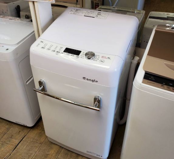 ☆eangle 7.0㎏洗濯機 2022年製 ANG-WM-B70 レトロデザイン