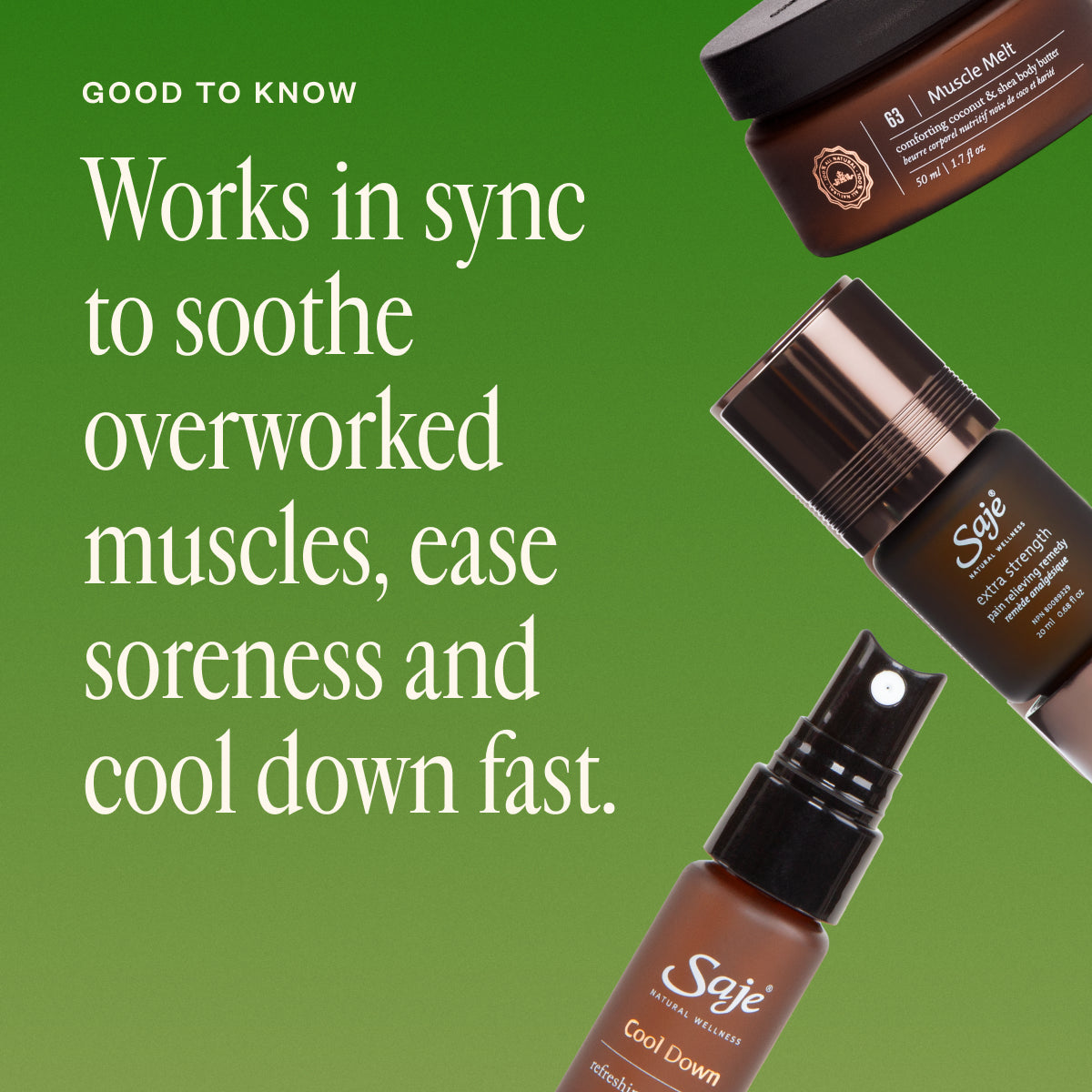 Body Recovery Relieving Essentials Kit - Saje Natural Wellness