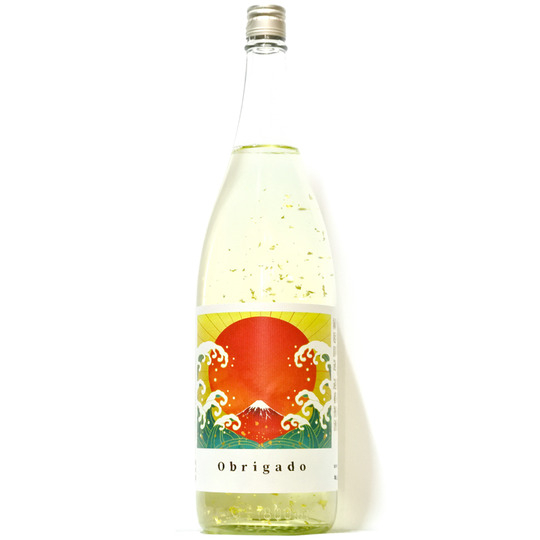 竹の園 オブリガート 金箔日本酒 純米酒 1.8L さかや栗原｜商品詳細